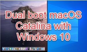 dual boot macOS and windows 10