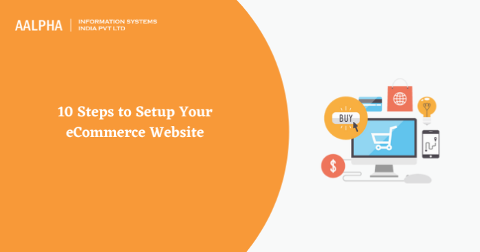Steps to setup ecommerce website