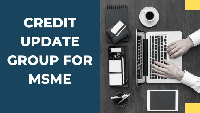 Credit update group for msme