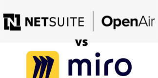 NetSuite OpenAir Vs Miro Software Pricing Plans