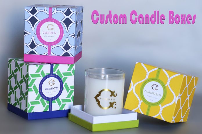 Attractive Custom Candle Boxes