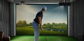 projectors for golf simulator