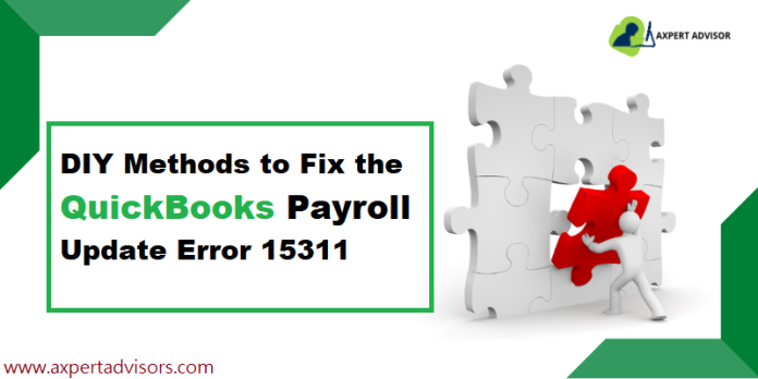 How to Solve QuickBooks Payroll Update Error 15311