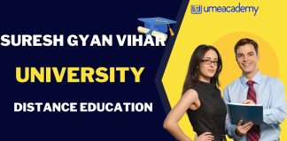 Suresh Gyan Vihar university distance MBA
