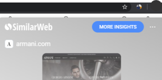 SimilarWeb Chrome Extension